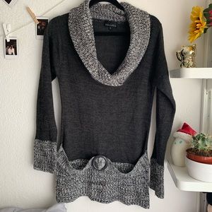 Grey Sweater dress
